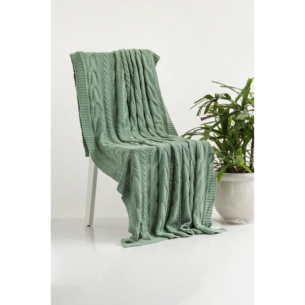 Classical Throw - Indus Blue