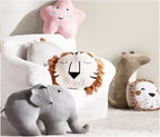 Simba Lion Shaped Embroidered