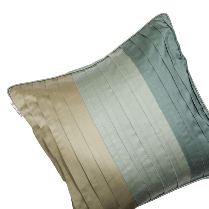 Modern Hues Pleated Gradients Cushion Cover